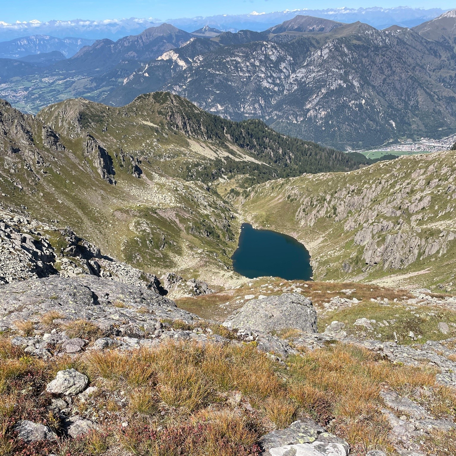 Lagorai,3 Seenwanderung von der Valmaggiore aus mit Vorgipfel Coltorondo 2496m