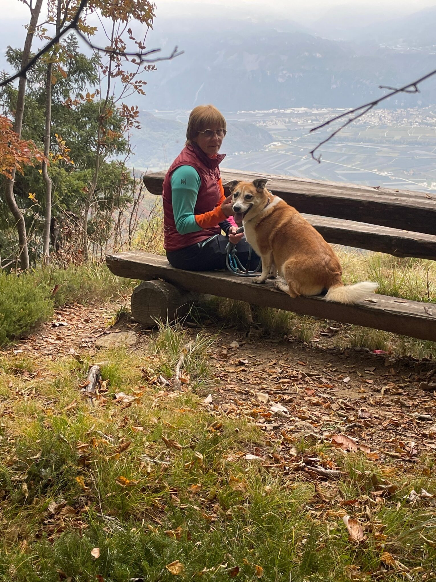 Kalterersee Herbstwanderung über Söll bis zum Lenzenhof Graun 856m