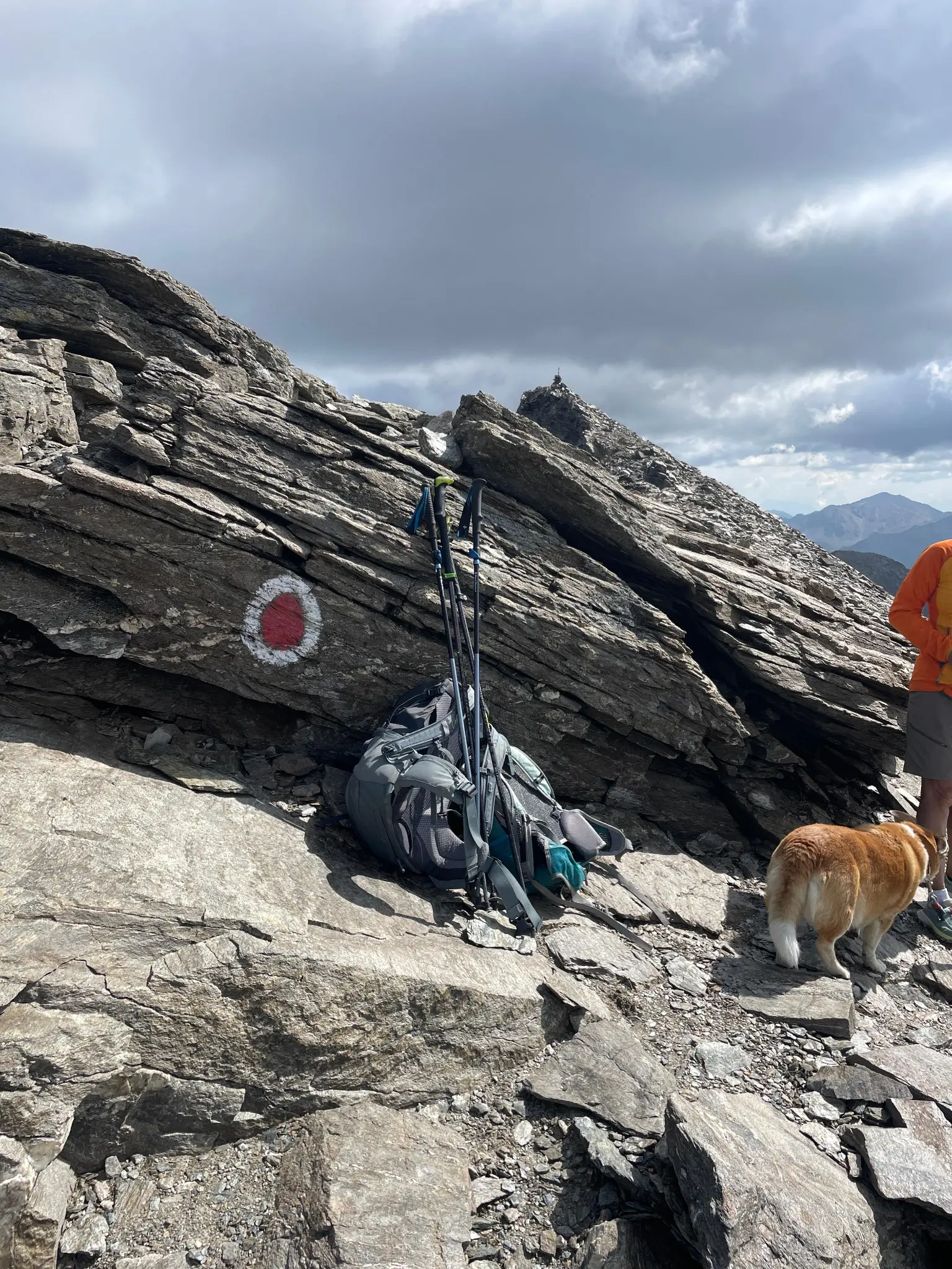 Plattenspitze 3.422m, Stilfser Joch Nationalpark, hochalpiner, leichter Dreitausender.