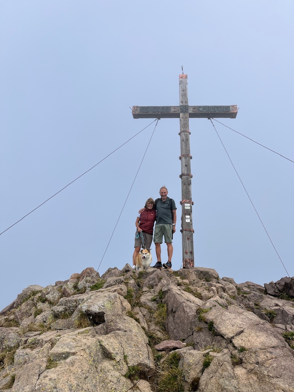 Laugenspitze 2.453m vom Gampenpass 1.518m aus, leicht ausgesetzte Bergwanderung.